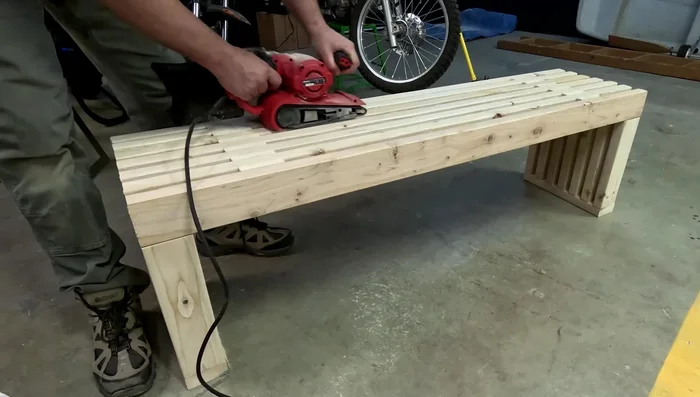 Apply a clear lacquer for a smooth finish that enhances the wood grain.