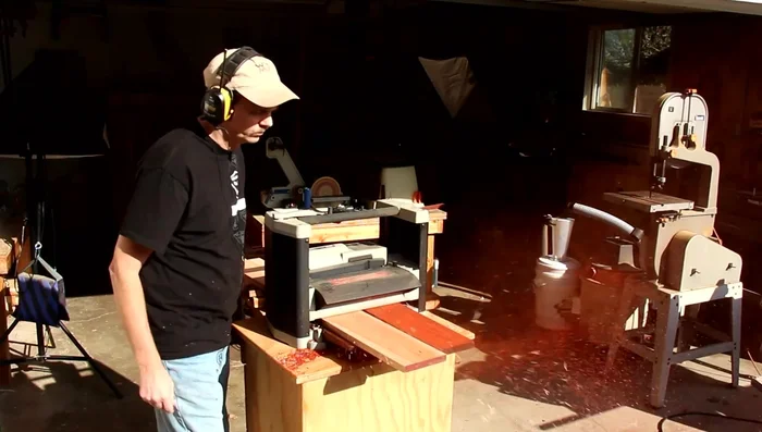 Plane all wood to 1/2" thickness.