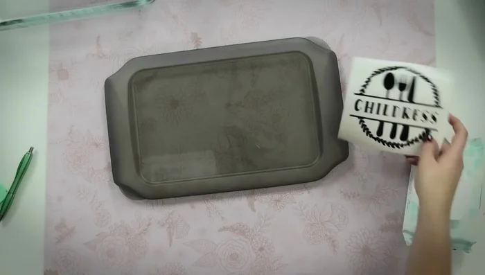 Remove the transfer tape.