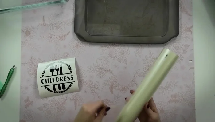 Remove the transfer tape.