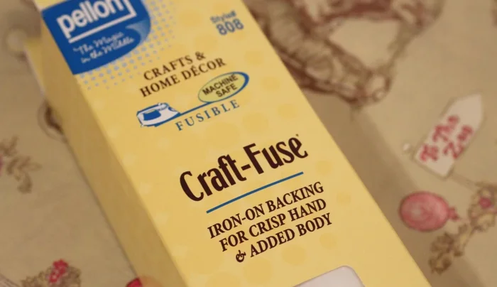 Cut stabilizer pieces: Two 13x19 inch pieces of stabilizer.