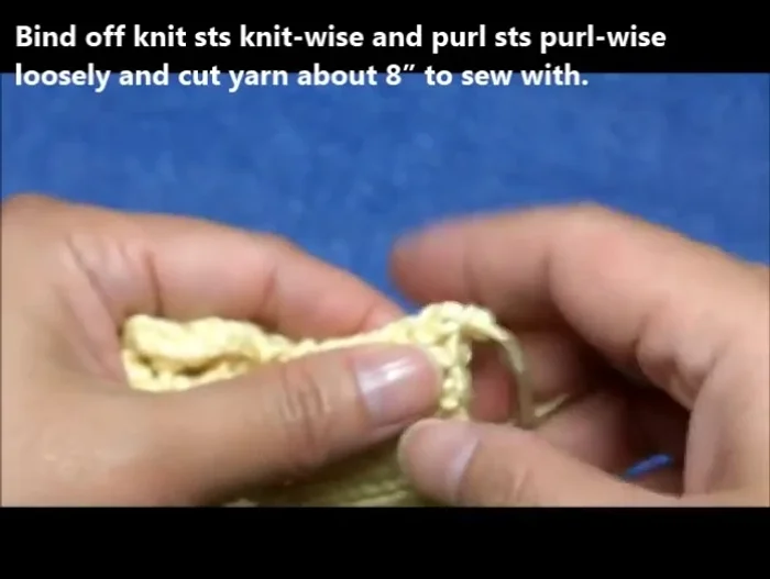 Sew the piece together and sew approximately 1.75 inches along the ribbon.