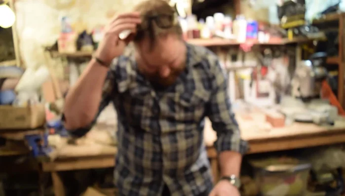 Install Hinges: Insert the brass pins, adding a small amount of glue for secure attachment, carefully addressing glue squeeze out. 