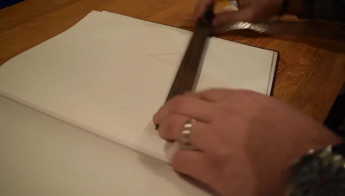 Design and Plan: Sketch out the pen box design, including the hinged lid.