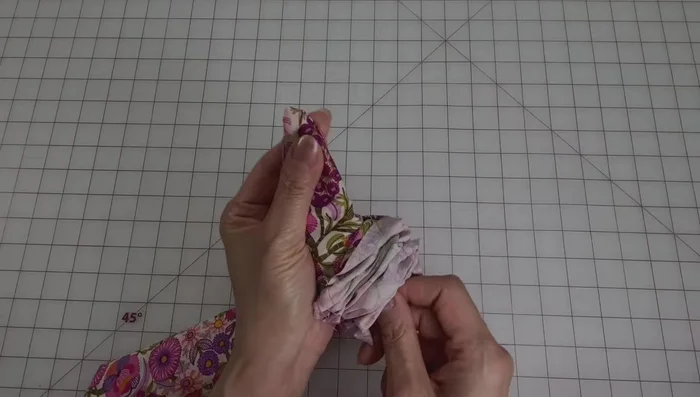 Fold and press the opening seams.