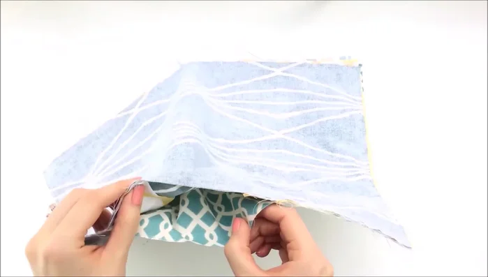 Stitch the gap closed.