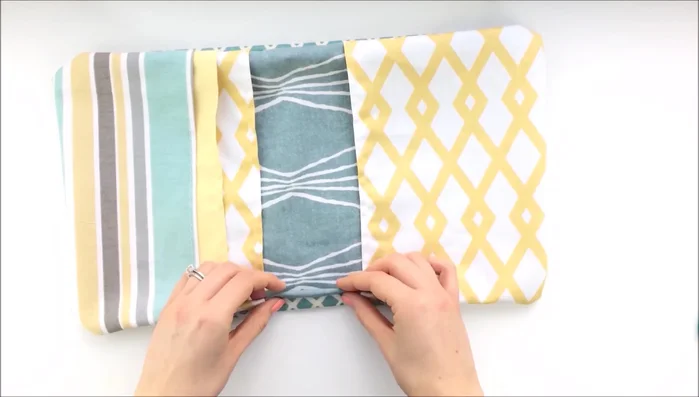 Stitch the gap closed.