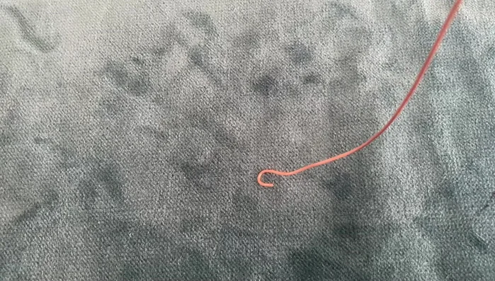 Practice with copper wire to get the knot-making technique right.