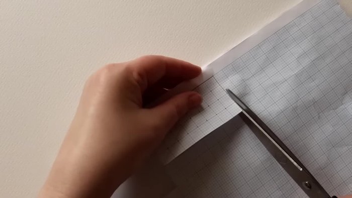 Transfer button template to lightweight card using pins.