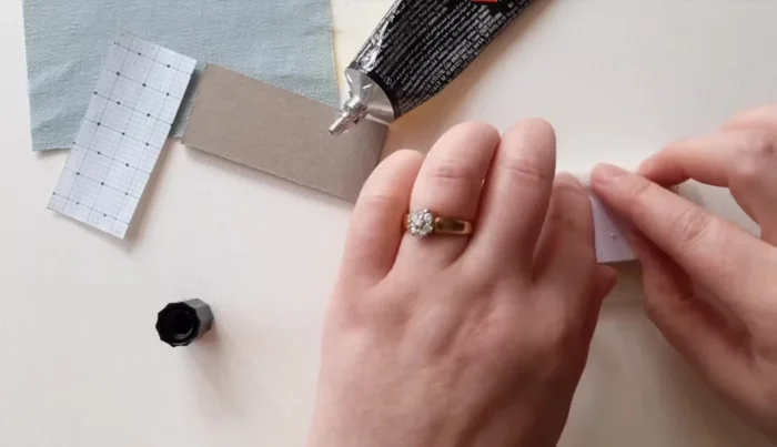 Wrap thin foam layer over top (optional, skip if using thicker foam).