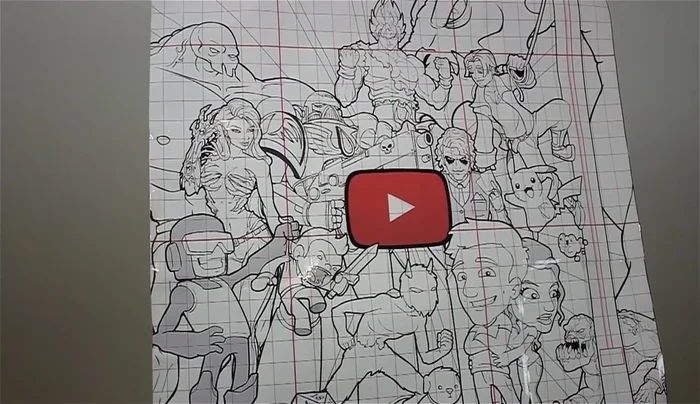 Prepare for painting: Tape around the edges of the mural area and place a drop sheet on the floor.