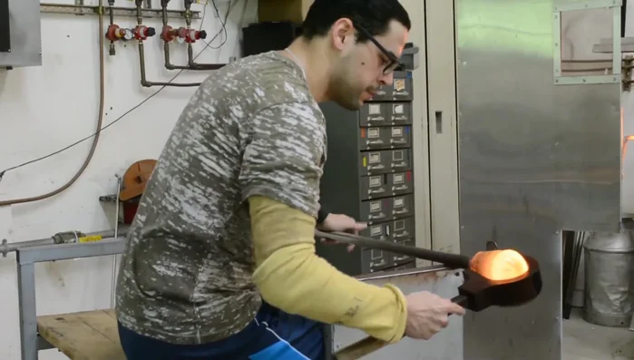 Focus on shaping the bottom two-thirds, keeping the top cool to control expansion. The bottom should be thick for stability.