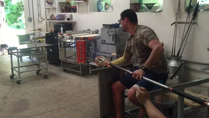 Focus on shaping the bottom two-thirds, keeping the top cool to control expansion. The bottom should be thick for stability.