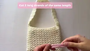 Crochet a Sturdy Tote Bag: Easy V-Stitch Pattern