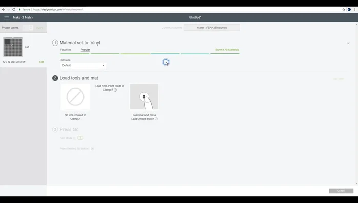 Weed the excess vinyl from around your design.