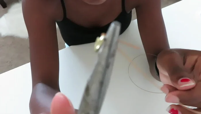 Close the crimp bead using pliers.