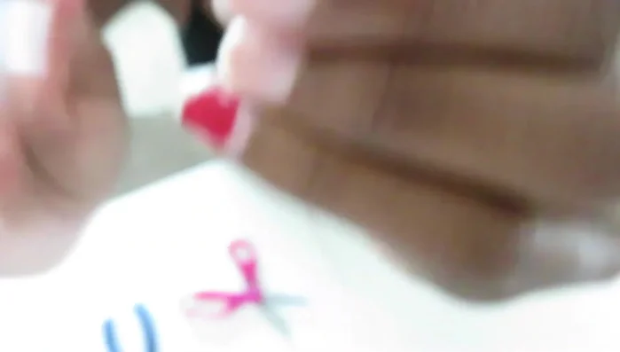 Trim any excess wire sticking out from the crimp beads.