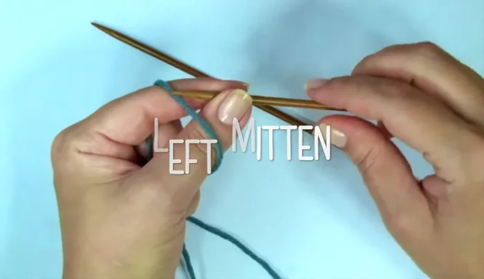 Knit cuff: alternate purl 1, knit 1 until 13 rows are complete.