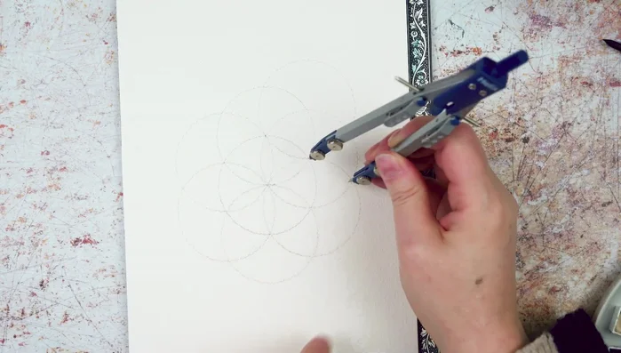 Lightly erase pencil marks to make them lighter.