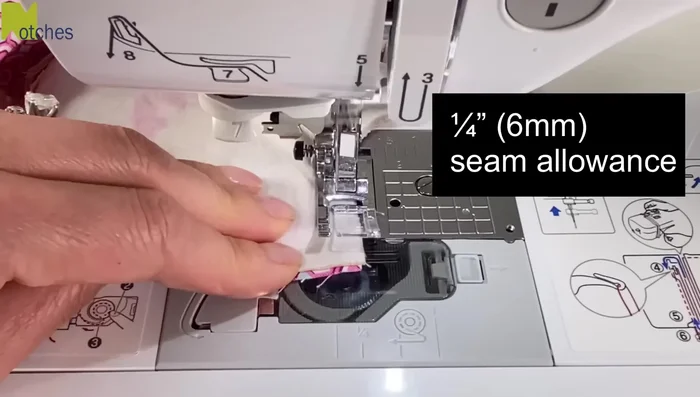 Finish the back opening: Close the back opening, and topstitch for a clean finish.