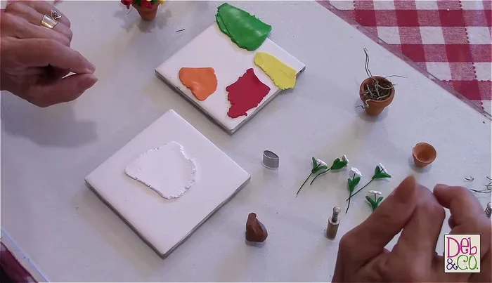 Attach wire to daisies: Turn the daisies over and attach fun wire to the back, using a small amount of glue to secure (optional, but recommended).