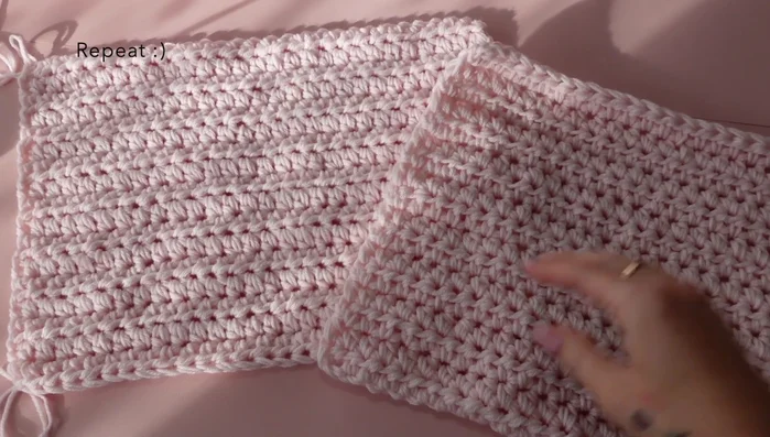 Repeat steps 2 and 3 to create a second identical piece.