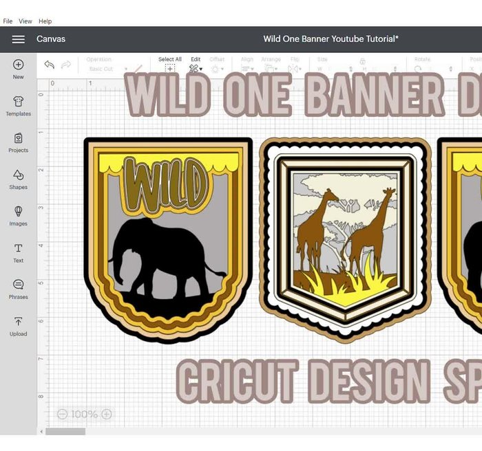 Unlock and slightly thin the banner, making it longer but not wider.