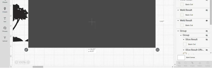Use the contour tool to remove the bird and top-left corner. You should have three images (tree, grass, giraffes).