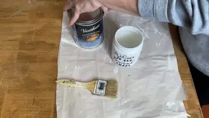 DIY Painted Glass Jars: The Ultimate Chalk Paint Technique