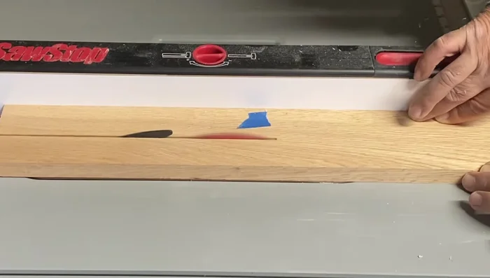 Cut 45-degree miters on the frame pieces using a miter saw. Ensure the saw is perfectly at a 45-degree angle using a scientific square and a test cut.