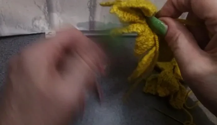 Sew a felt patch to the back to complete the brooch.