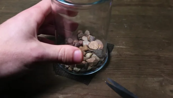 Optional: Use a mesh separator to prevent the substrate from mixing with the drainage layer, especially if using larger gravel.