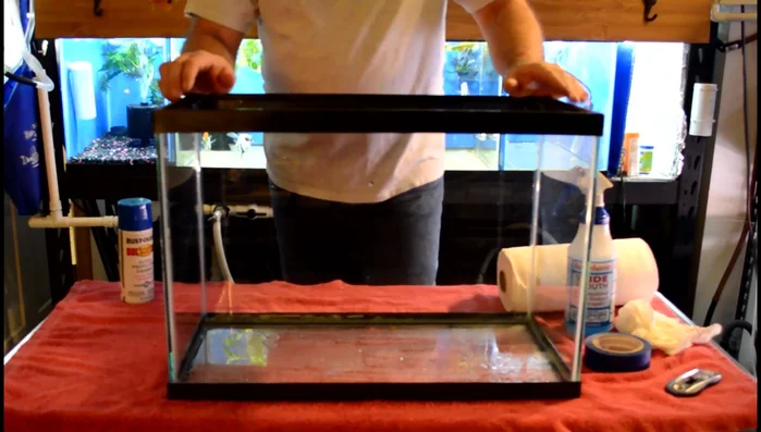 Mask off the areas you don't want to paint using painter's tape.