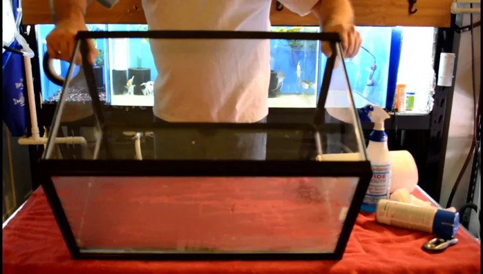 Mask off the areas you don't want to paint using painter's tape.