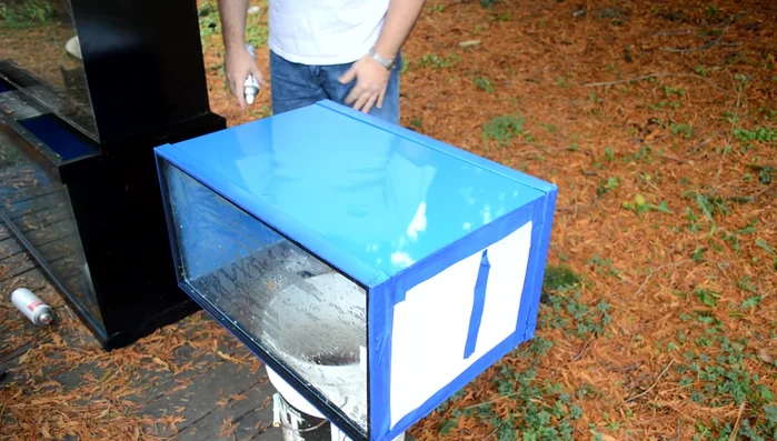 Clean up any excess paint or smudges with a razor blade.