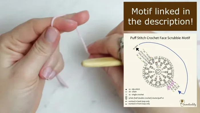 Close the magic ring with a slip stitch.