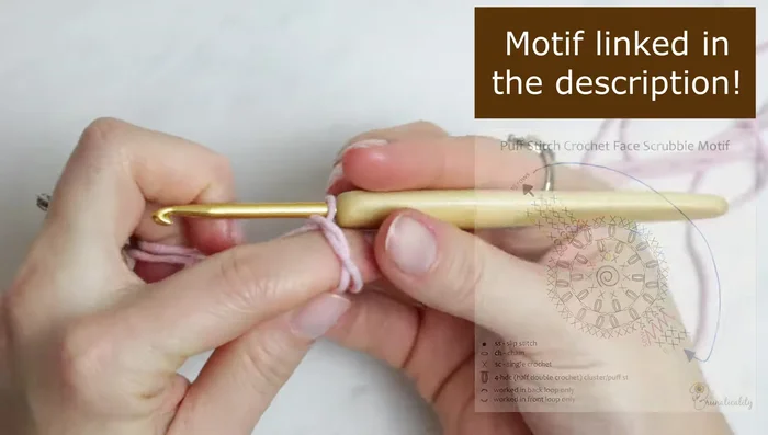 Close the magic ring with a slip stitch.