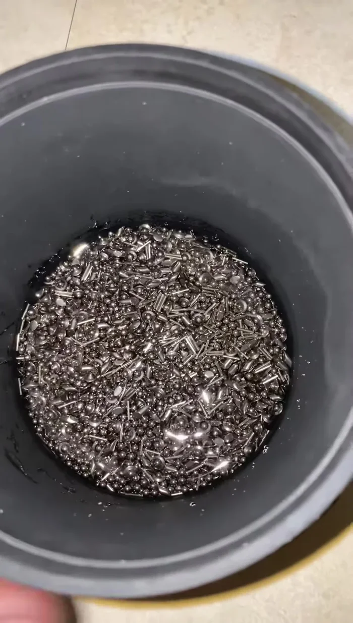 Prepare the tumbler: Add water and a few drops of dish soap to your tumbler.