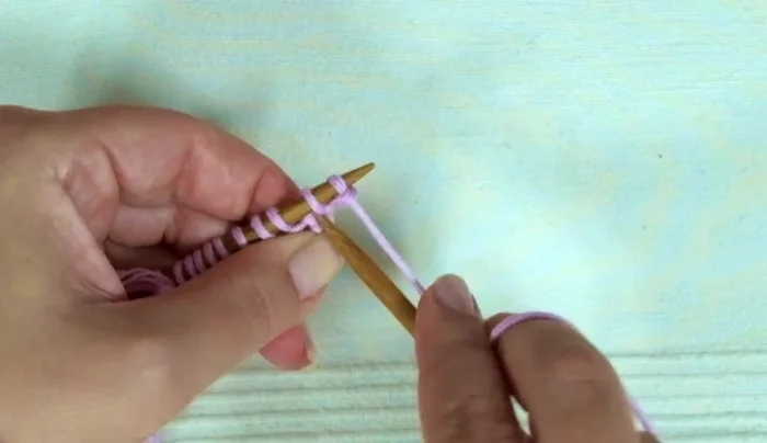 Third row: Same as the first row (*knit 1, purl 1*).