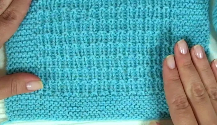 Cast on 181 stitches and knit in garter stitch (knit every row) for 36 rows to create the lower edge.