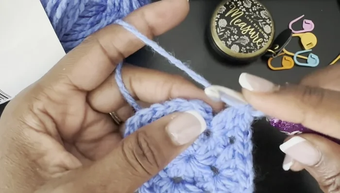 Join each round with a half double crochet to create a neat and stable connection, avoiding the use of a slip stitch which might result in curling.