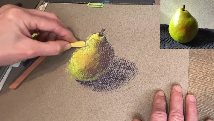 Apply a final highlight color to emphasize the light source.