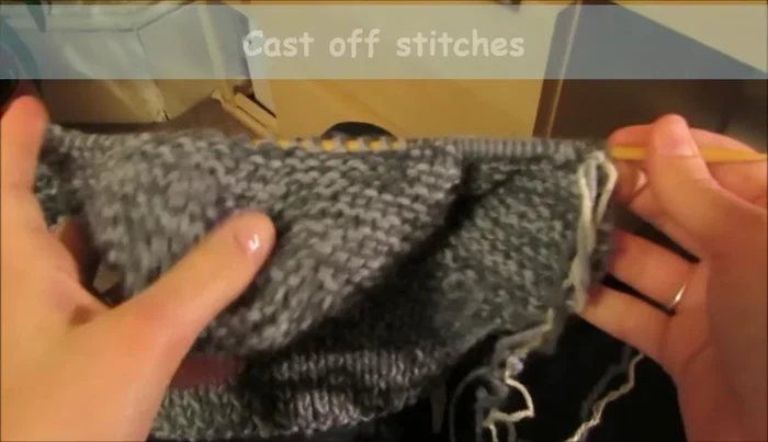 Weave in loose ends and seam.