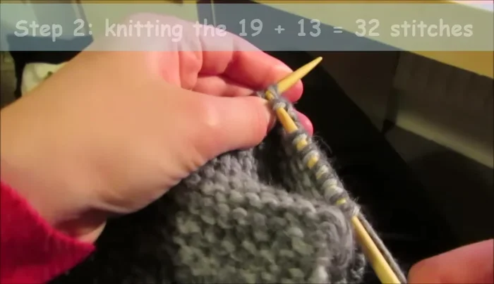 Repeat steps 9 and 10 for the other side of the slipper.