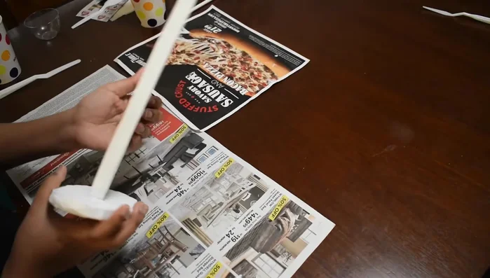 Apply textured paste for a unique aesthetic.