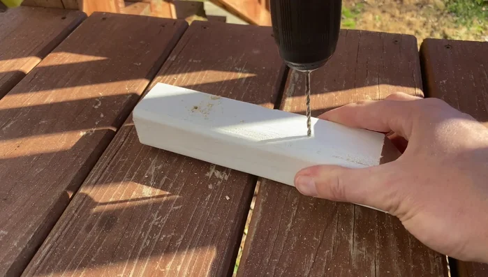 Pre-drill pilot holes in the wall mounts to prevent splitting when attaching them to the wall.