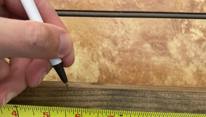 Repeat steps 3 and 4 to create multiple shelves of the same size.