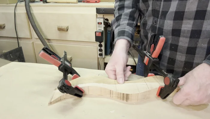 Let the glue dry completely.