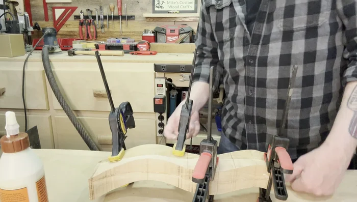 Let the glue dry completely.