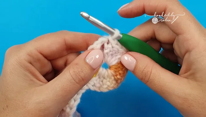 Repeat steps 14-16 until the desired length is reached.